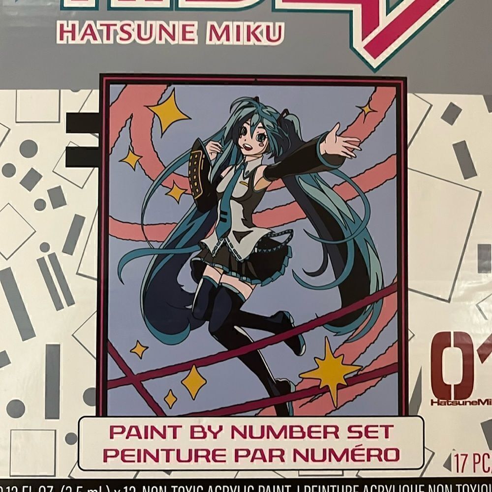 HATSUNE MIKU Paint By Number Set - Picture 2 of 3